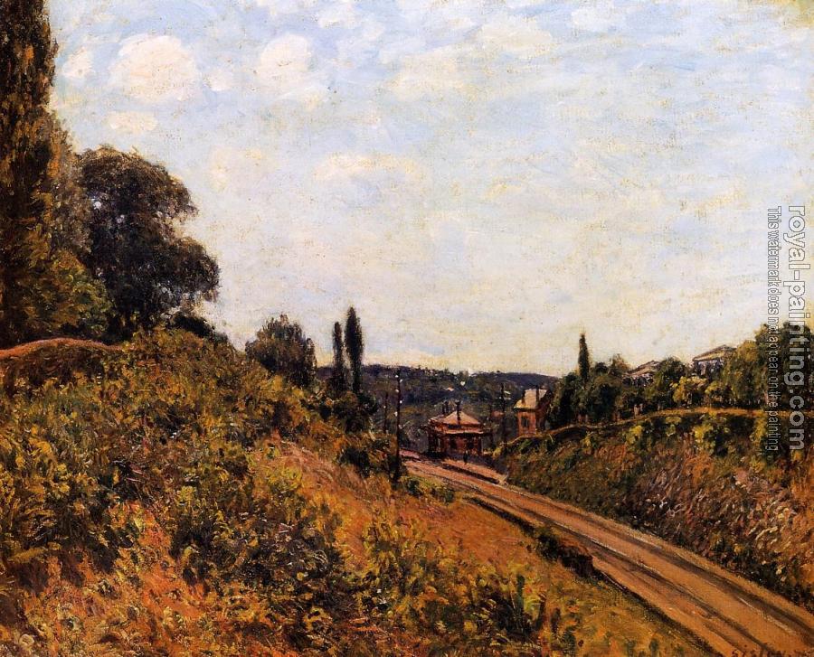 Alfred Sisley : The Station at Sevres